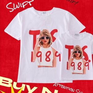 White Graphic Kids T-Shirt